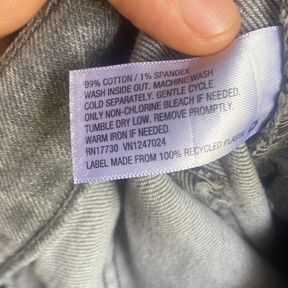 Wild Fable Charcoal Denim mom jeans - Picture 11 of 12